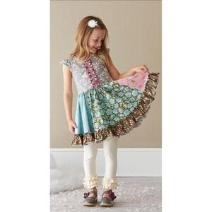 Matilda Jane (Secret Fields) Frosty Blooms Dress (Jane Exclusive)  Boho Size 6